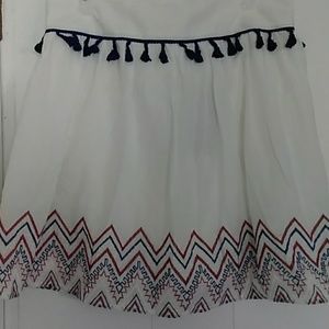 Fire brand. LG skirt embellished NWT.